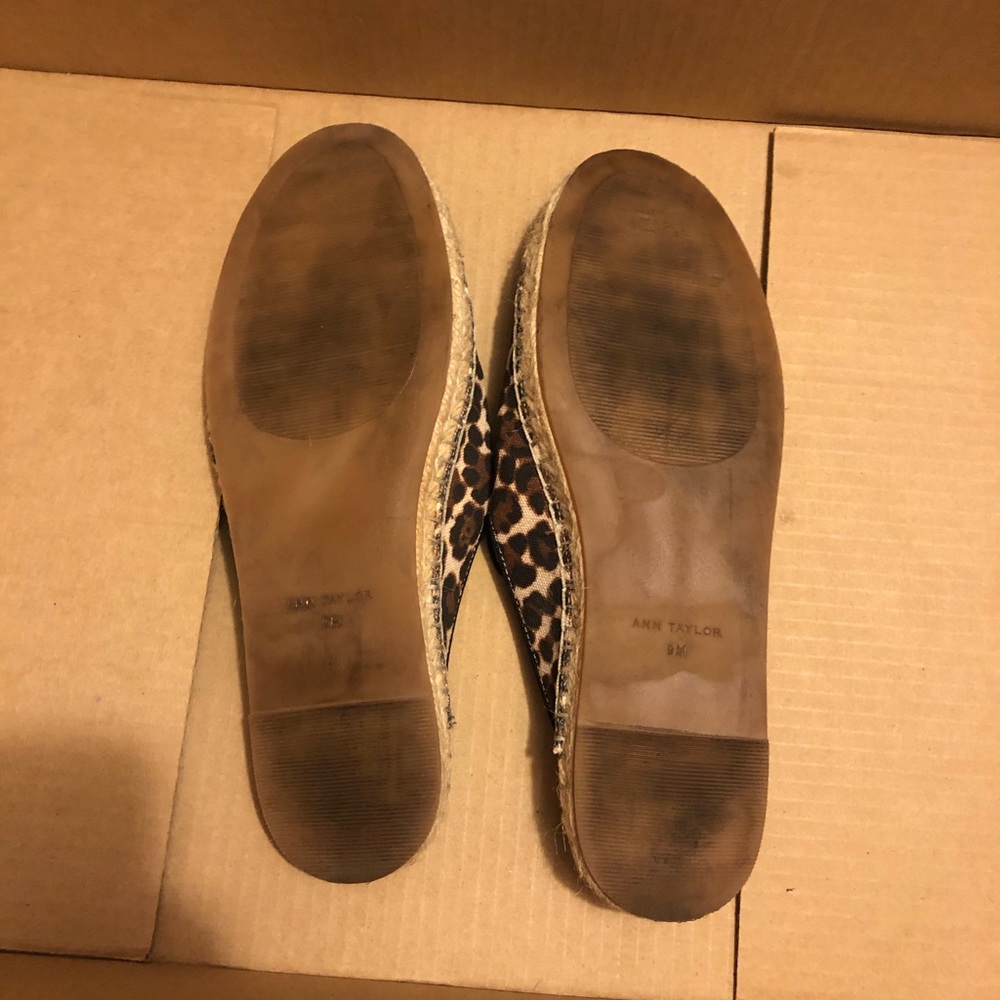 Ann Taylor Anastasia Leopard Print Slides - Picture 6 of 6